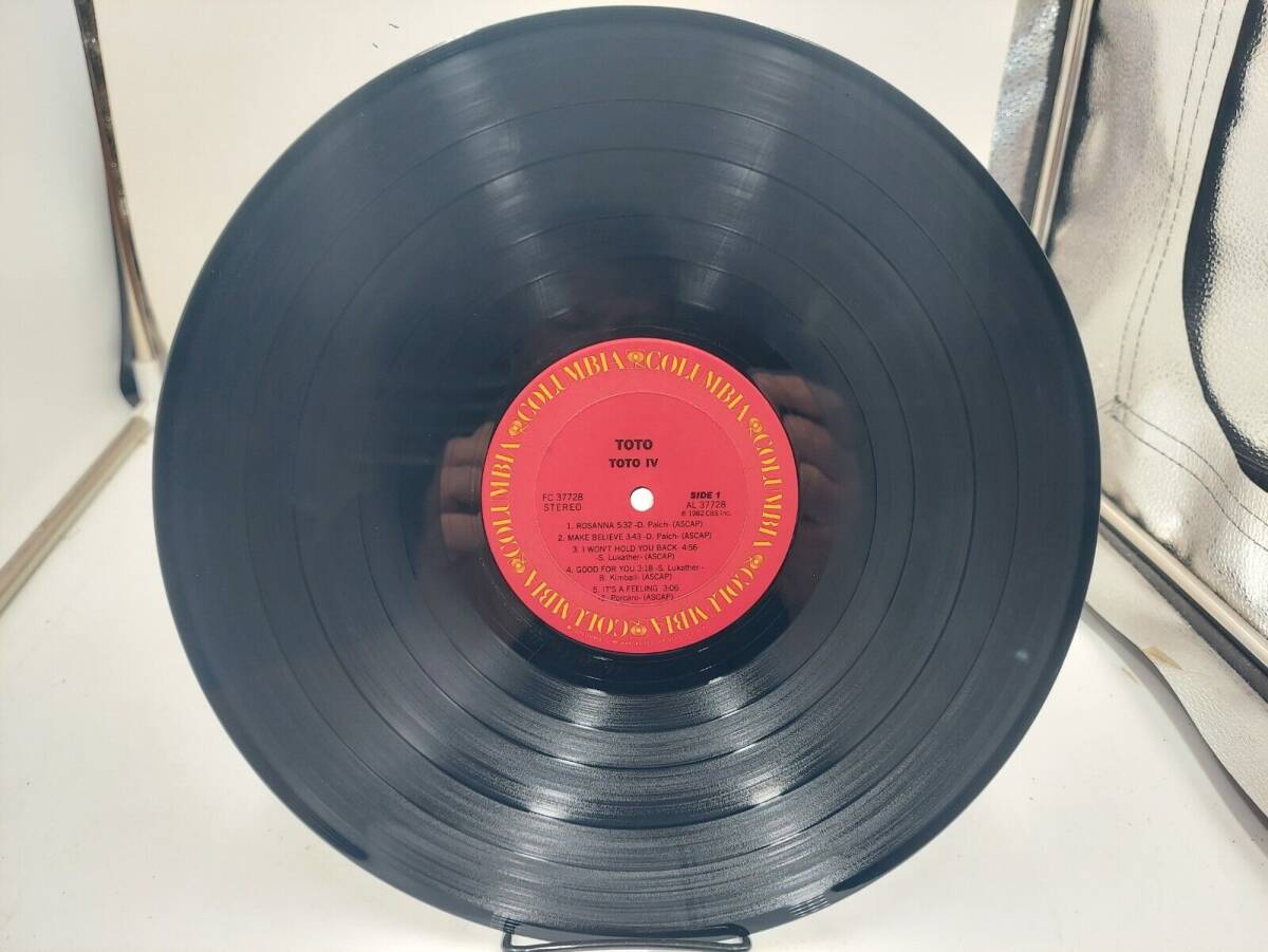 TOTO "Toto IV" LP Record Ultrasonic Clean 1982 COLUMBIA VC 37728 EX c VG+ 海外 即決_TOTO &quot;Toto IV&quot; LP 4