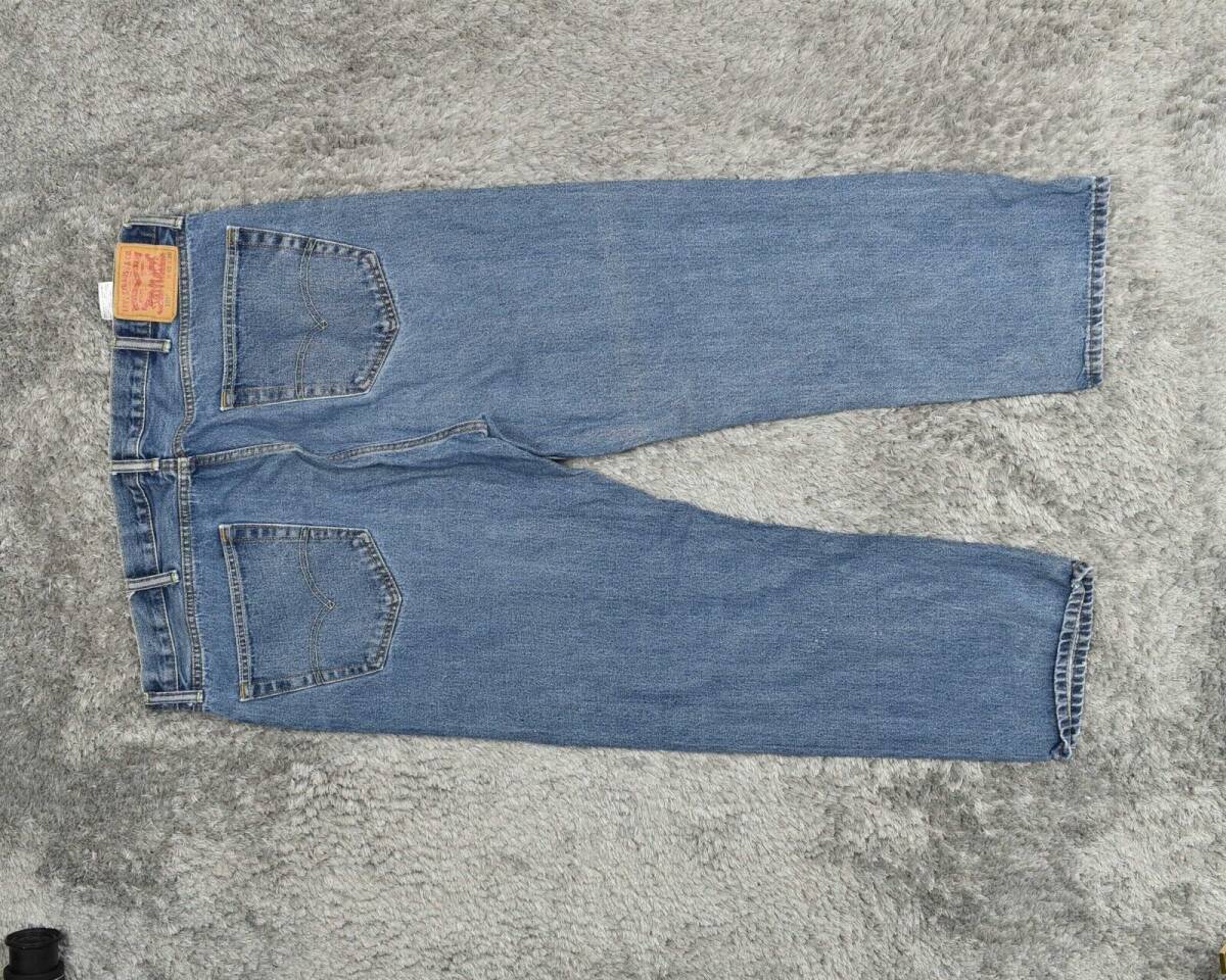 Levi's Men's Size 42x30 in Straight Regular 505 Regular Fit Blue Cotton Blend Je 海外 即決_Levis Mens Size 1