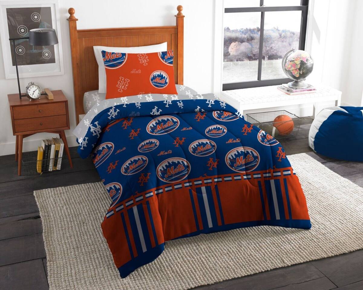 New York Mets Twin Bed in a Bag (Rotary) OFFICIAL MLB 海外 即決