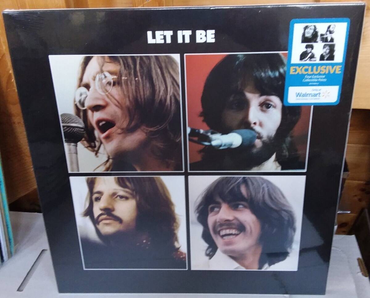 THE BEATLES Let It Be (Giles Martin Mix) Walmart Exclusive w/prints NEW/SEALED 海外 即決_THE BEATLES Let I 1