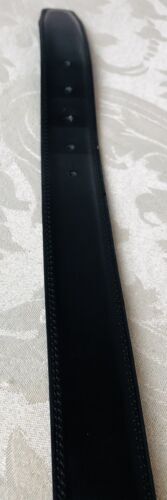 Yahoo!オークション - Men’s Dress Belt Sz 36 Black Genuine Leather ...