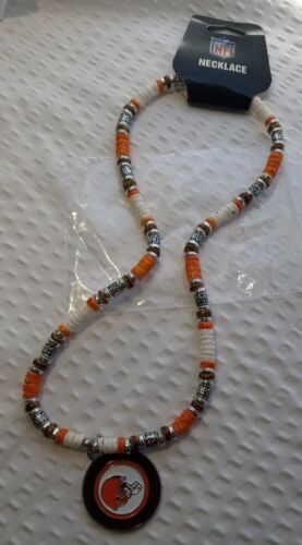 NFL Cleveland Browns Shell Necklace, 18-Inch 海外 即決_NFL Cleveland Brow 1