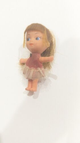 Vintage 1967 Red Kiddle Liddle Mattel little mini doll Hong Kong 海外 即決_Vintage 1967 Red K 3