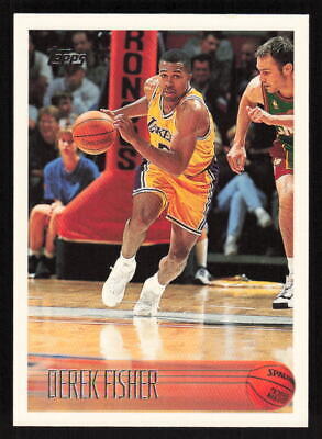 1996-97 Topps 206 Derek Fisher Los Angeles Lakers 海外 即決_1996-97 Topps 206 1