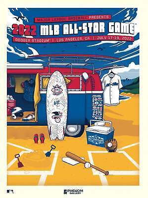 Phenom Gallery 2022 MLB All Star Game 18" x 24" Serigraph 海外 即決_Phenom Gallery 202 3