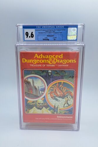 Dungeons & Dragons Treasure Of Tarmin Intellivision CGC 9.6 A++ NEW NOT WATA VGA 海外 即決_Dungeons & Dragons 1