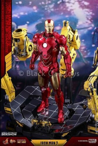 1/6 Scale Iron Man Mark IV w/Suit-up Gantry - MINT IN BOX 海外 即決_1/6 Scale Iron Man 5