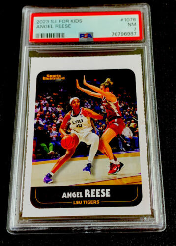 ANGEL REESE ROOKIE SPORTS ILLUSTRATED FOR KIDS SI LSU CHAMP 1st Ever Card PSA 7 海外 即決_ANGEL REESE ROOKIE 1