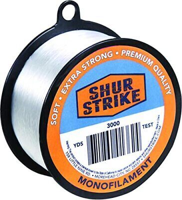 Shur 3000-60 Strike Fishing Lure, 1/8 lb (70 yds) 海外 即決_Shur 3000-60 Strik 1