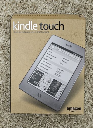 Amazon Kindle Touch (4th Generation) 4GB, Wi-Fi, 6in - Silver Brand New 海外 即決_Amazon Kindle Touc 1