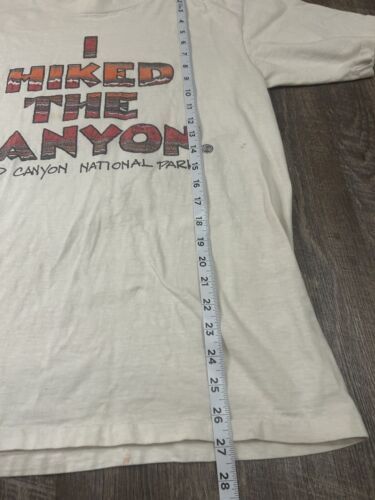 Grand Canyon National Park Vintage 90's single stitched Sz Large T-Shirt 海外 即決_Grand Canyon Natio 4