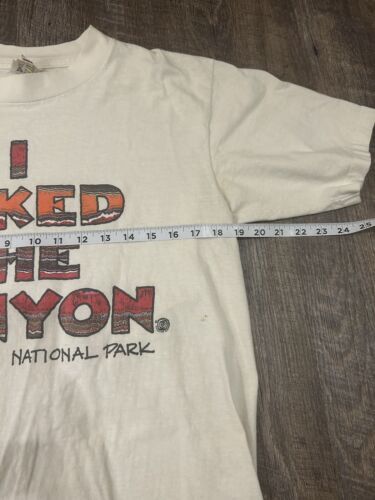 Grand Canyon National Park Vintage 90's single stitched Sz Large T-Shirt 海外 即決_Grand Canyon Natio 3