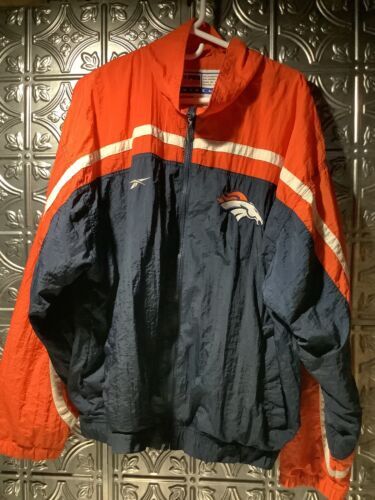 Denver Broncos Starter Jacket NFL Authentic Pro Line Vintage Xl 海外 即決