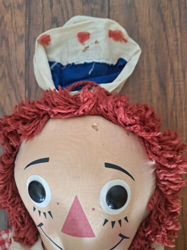 Vintage Knickerbocker Raggedy Ann and Andy 30" Fabric Dolls 海外 即決_Vintage Knickerboc 7