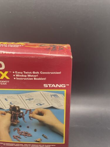 vintage 1985 Tomy ROBO STRUX Zoids Motorized Robot STANG ** Factory Sealed **? 海外 即決_vintage 1985 Tomy 8