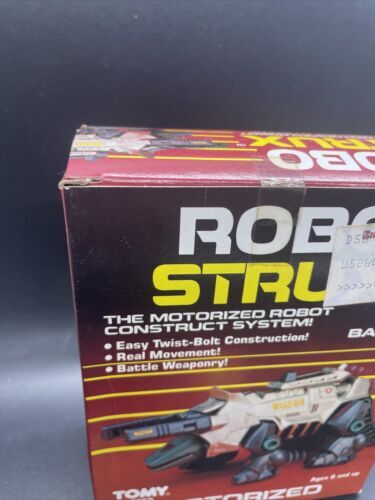 vintage 1985 Tomy ROBO STRUX Zoids Motorized Robot BATLAR No. 5250 rare HTF ? 海外 即決_vintage 1985 Tomy 3