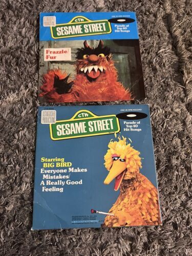 Vintage Sesame Street Record Collection 18 Total 海外 即決_Vintage Sesame Str 3