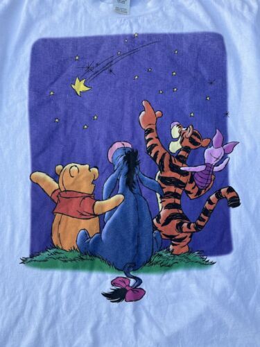 Vintage 90s Winnie The Pooh T-Shirt Disney Tigger Size Large Y2K 海外 即決_Vintage 90s Winnie 1