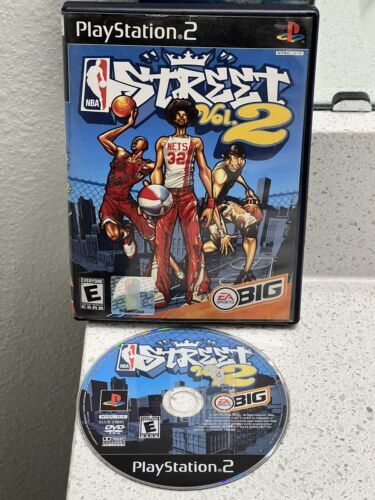 NBA Street Volume 2 (Sony PlayStation 2, 2003) PS2 Case & Disc - No Manual 海外 即決_NBA Street Volume 1