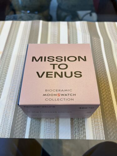 Swatch x Omega MoonSwatch Mission to Venus Pink Women's Watch - S033P100 海外 即決_Swatch x Omega Moo 3