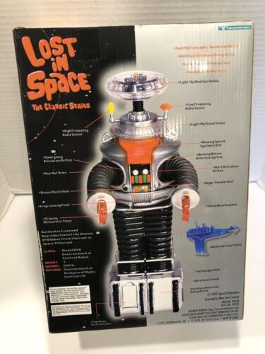 10" TRENDMASTERS CLASSIC SERIES Lost In Space ROBOT B-9 Electronic Action Figure 海外 即決_10&quot; TRENDMASTERS C 4