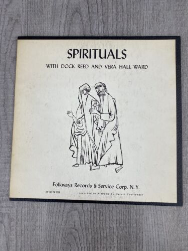 Spirituals with Doc Reed and ヴィーラ / Hall Ward folkways record バイナル LP blues 1953 海外 即決_Spirituals with Do 6