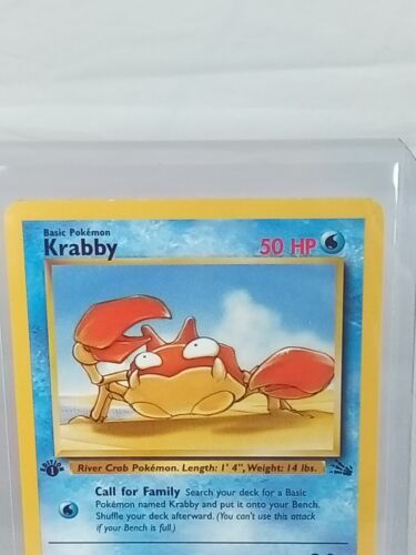 Krabby Hp 50 #51 ポケモン Card 1995 First Edition 海外 即決_Krabby Hp 50 #51 ポ 1