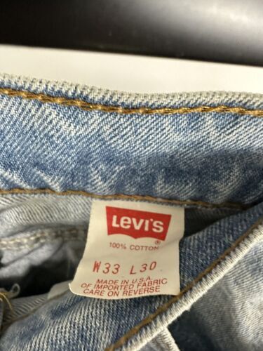 VTG Levi's 505 Orange Tab Denim Jeans Faded Tag Size 33 X 30 Act 31” USA 海外 即決_VTG Levis 505 Ora 3