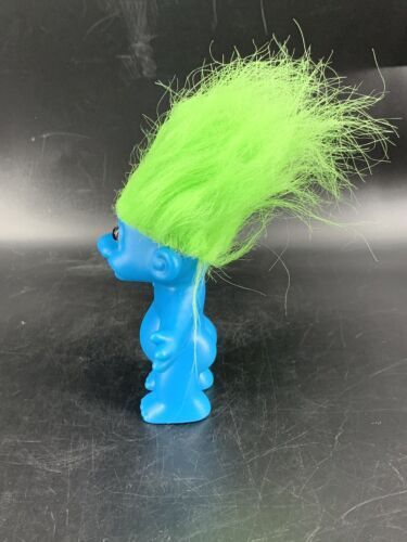 RUSS GLO TROLL BLUE BODY Green Hair Vintage 海外 即決_RUSS GLO TROLL BLU 6