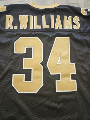 Ripon Cosby Authentic New Orleans Saints Ricky Williams Jersey 52 2xl Rare USA 海外 即決_Ripon Cosby Authen 7