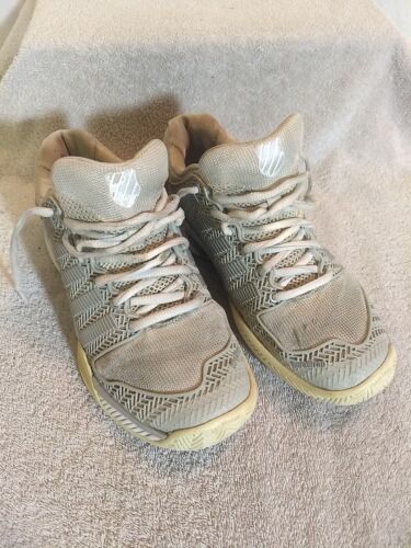 K-Swiss Womens Silver/グレー Tennis Shoes (no insoles), Size: 9 Used #US12-11 海外 即決_K-Swiss Womens Sil 1