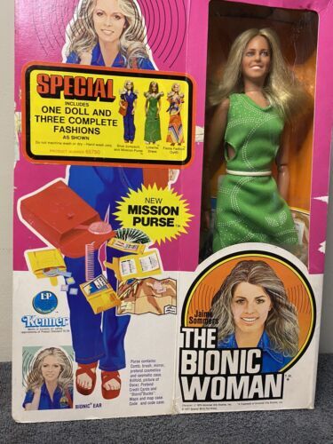 Vintage 1977 Bionic Woman *SPECIAL* Six Million Dollar Man SEALED 3 Outfits WOW! 海外 即決_Vintage 1977 Bioni 4