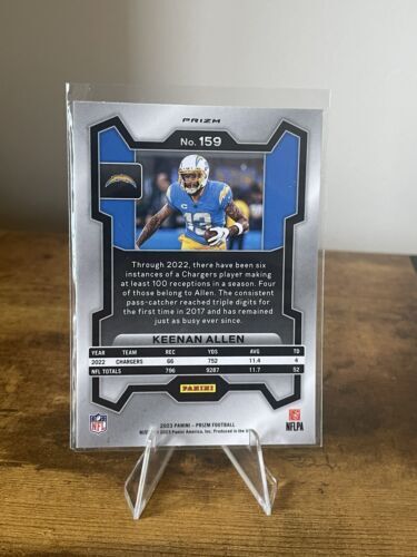 2023 Panini Prizm Orange Cracked Ice Keenan Allen #159 Los Angeles Chargers 海外 即決_2023 Panini Prizm 2