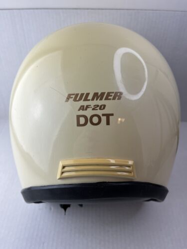 Vintage Arthur Fulmer AF-20 Pearl White Motorcycle Helmet 1996 海外 即決_Vintage Arthur Fu 5