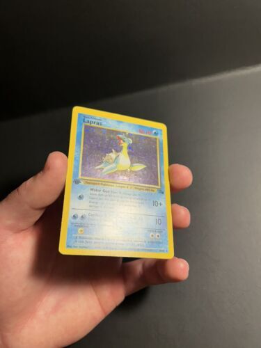 ポケモン TCG Lapras Fossil 10/62 Holo 1st Edition Holo Rare MP 海外 即決_ポケモン TCG Lapras Fo 4