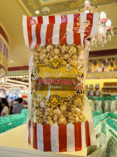 Disney Parks Mickey Main Street Popcorn Caramel Flavor 8oz New 海外 即決_Disney Parks Micke 2