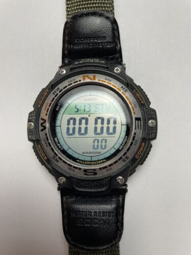 Men's Casio Compass Twin Sensor Sport Watch SGW100B-3V 海外 即決_Mens Casio Compas 1