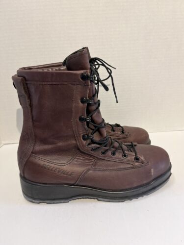 Belleville 330 ST Wet Weather Steel Toe Flight Boots Brown Size 10-R New Read! 海外 即決_Belleville 330 ST 5