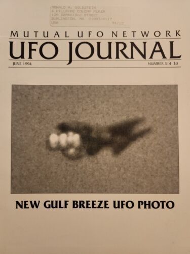 UFO Journal Mutual UFO Network MUFON Magazine #314 June 1994 Gulf Breeze Photo 海外 即決_UFO Journal Mutual 1