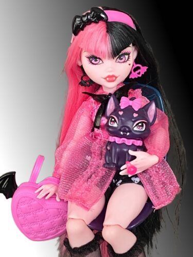 Monster High Draculaura G3 Day Out With Pet Count Fabulous 海外 即決_Monster High Dracu 2