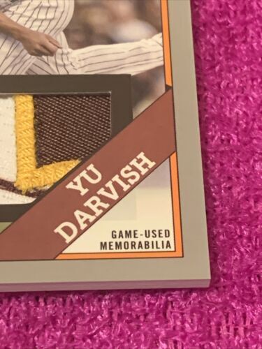 2023 TOPPS SERIES 2 BASEBALL 1988 TOPPS RELIC YU DARVISH GAME-USED PATCH SP# 1/1 海外 即決_2023 TOPPS SERIES 4