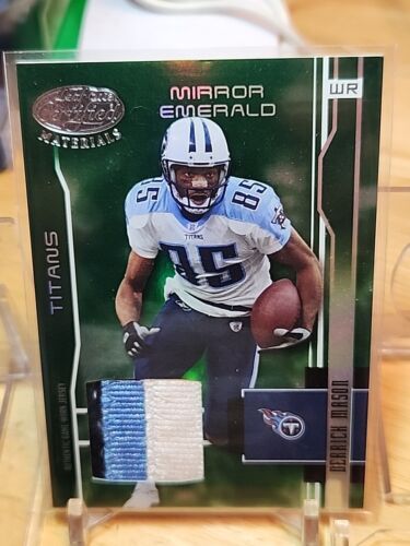 2003 LEAF CERTIFIED DERRICK MASON MIRROR EMERALD 2/5 3 COLOR JERSEY RELIC 海外 即決_2003 LEAF CERTIFIE 1