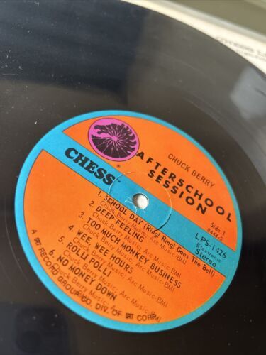 After School Session With Chuck Berry Chess Records LP-1426 Jacket VG+ /Vinyl EX 海外 即決_After School Sessi 3