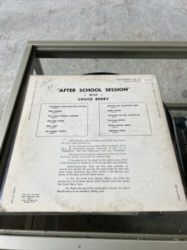 After School Session With Chuck Berry Chess Records LP-1426 Jacket VG+ /Vinyl EX 海外 即決_After School Sessi 4