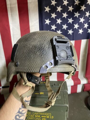 Large MSA ACH Helmet with NVG Mount US Army OEF 海外 即決_Large MSA ACH Helm 7