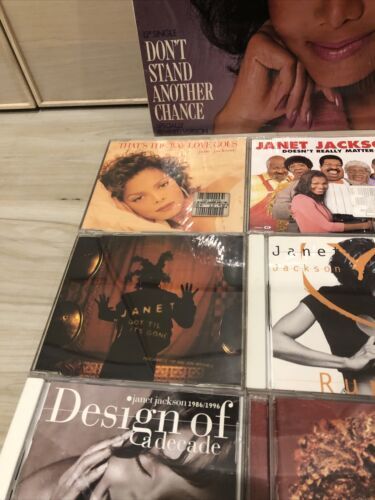 Huge Janet Jackson Lot CD Cassette Vinyl Whoops Now That’s The Way Love Again 海外 即決_Huge Janet Jackson 2