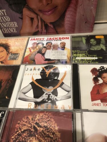 Huge Janet Jackson Lot CD Cassette Vinyl Whoops Now That’s The Way Love Again 海外 即決_Huge Janet Jackson 3