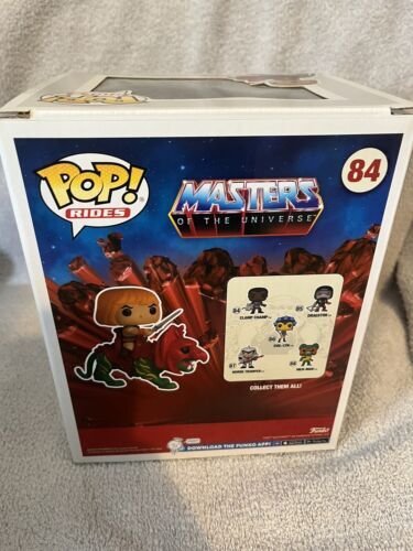 Funko Pop! Rides: Masters of the Universe - He-Man on Battle Cat (Flocked) -... 海外 即決_Funko Pop! Rides: 2