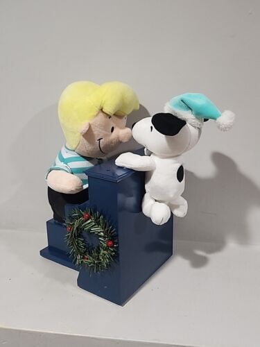 Peanuts Snoopy & Schroeder Playing Piano Christmas Musical Animated Plush 海外 即決_Peanuts Snoopy & S 3
