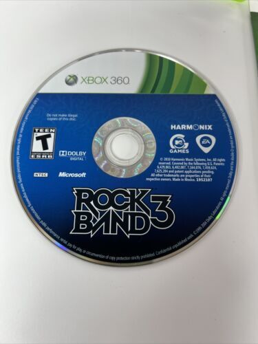 Rock Band 3 (Microsoft Xbox 360, 2010) Harmonix - Complete CIB Tested Game 海外 即決_Rock Band 3 (Micro 4